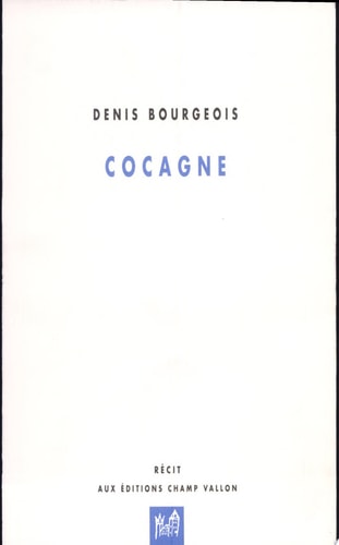 COCAGNE, de Denis Bourgeois | portada del libro