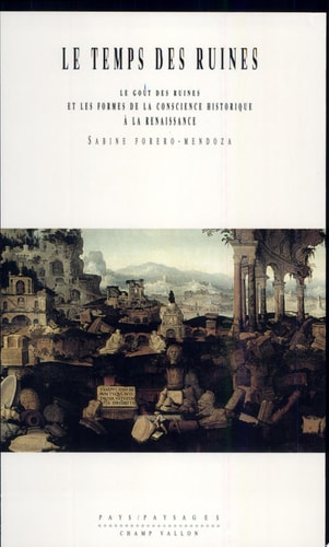 LE TEMPS DES RUINES, de Sabine Forero-Mendoza | portada del libro