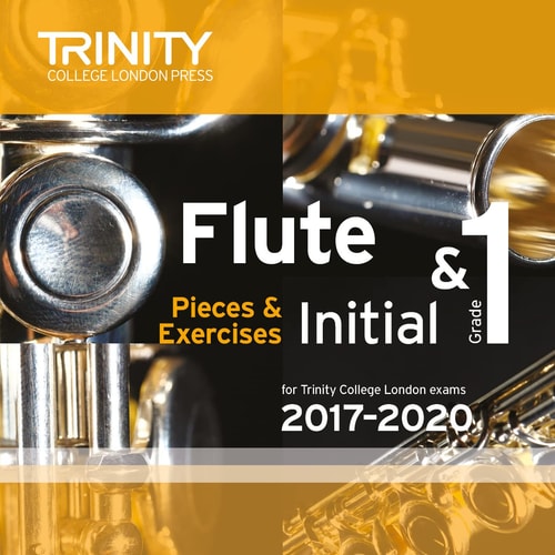 FLUTE EXAM PIECES INITIAL & GRADE 1 2017-2020 CD, de Various | portada del libro