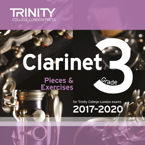 CLARINET EXAM PIECES GRADE 3 2017-2020 CD, de unknown author | portada del libro