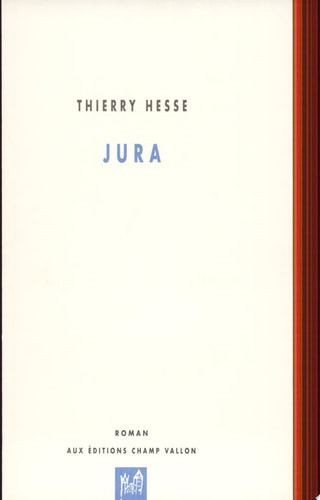JURA, de Thierry Hesse | portada del libro