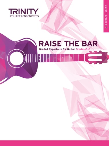 RAISE THE BAR GUITAR BOOK 3 GRADES 6-8, de Anders Rye | portada del libro