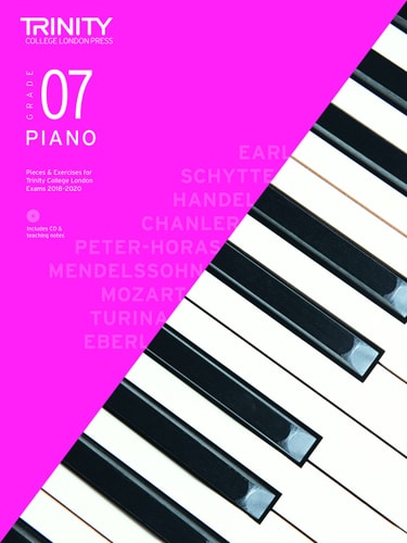 PIANO GRADE 7 BOOK +CD 2018, de Trinity College London (approximately 1980- ) | portada del libro