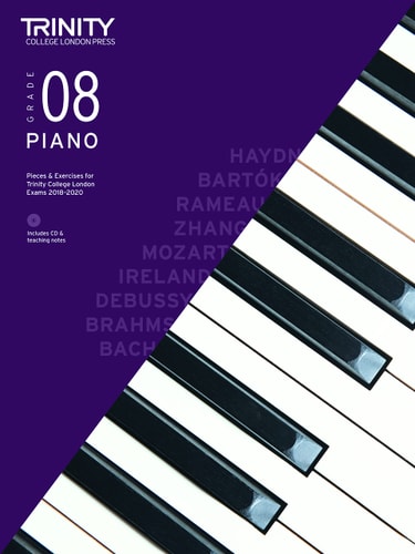 PIANO GRADE 8 BOOK +CD 2018, de Various | portada del libro