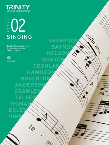 SINGING GRADE 2 2018, de Trinity College London (approximately 1980- ) | portada del libro