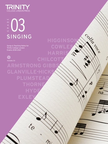 SINGING GRADE 3 2018, de Trinity College London (approximately 1980- ) | portada del libro