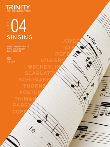 SINGING GRADE 4 2018, de Trinity College London (approximately 1980- ) | portada del libro
