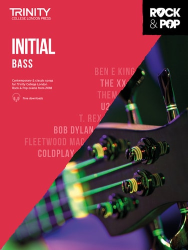 TRINITY ROCK & POP 2018 BASS INITIAL, de HAL LEONARD CORP. | portada del libro