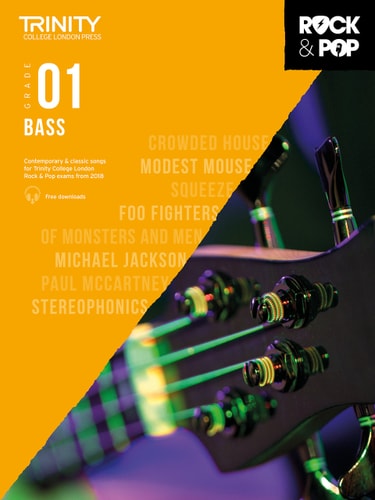 TRINITY ROCK & POP 2018 BASS GRADE 1, de HAL LEONARD CORP. | portada del libro
