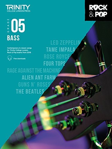 TRINITY ROCK & POP 2018 BASS GRADE 5, de HAL LEONARD CORP. | portada del libro