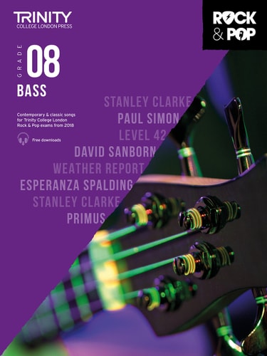TRINITY ROCK & POP 2018 BASS GRADE 8, de HAL LEONARD CORP. | portada del libro