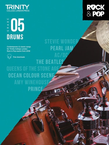 TRINITY ROCK & POP 2018 DRUMS GRADE 5, de HAL LEONARD CORP. | portada del libro