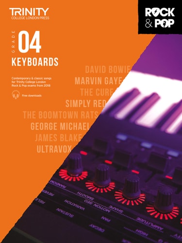 TRINITY ROCK & POP 2018 KEYBOARDS GRADE 4, de Trinity College London (approximately 1980- ) | portada del libro