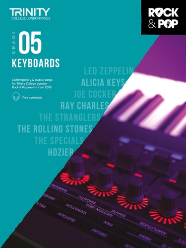 TRINITY ROCK & POP 2018 KEYBOARDS GRADE 5, de HAL LEONARD CORP. | portada del libro