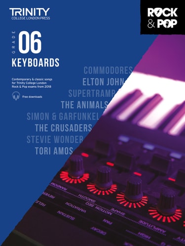 TRINITY ROCK & POP 2018 KEYBOARDS GRADE 6, de HAL LEONARD CORP. | portada del libro