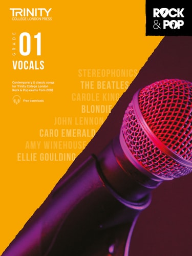 TRINITY ROCK & POP 2018 VOCALS GRADE 1, de Hal Leonard Corp | portada del libro
