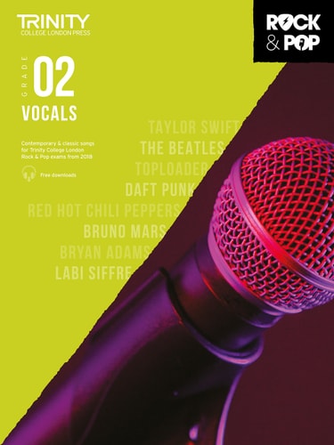 TRINITY ROCK & POP 2018 VOCALS GRADE 2, de Hal Leonard Corp | portada del libro