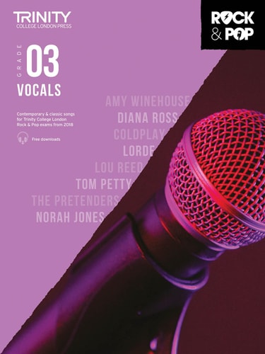 TRINITY ROCK & POP 2018 VOCALS GRADE 3, de Hal Leonard Corp | portada del libro