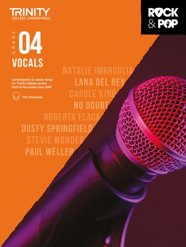 TRINITY ROCK & POP 2018 VOCALS GRADE 4, de Hal Leonard Corp | portada del libro