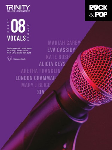 TRINITY ROCK & POP 2018 VOCALS GRADE 8 FEMALE VOICE, de Hal Leonard Corp. Staff | portada del libro