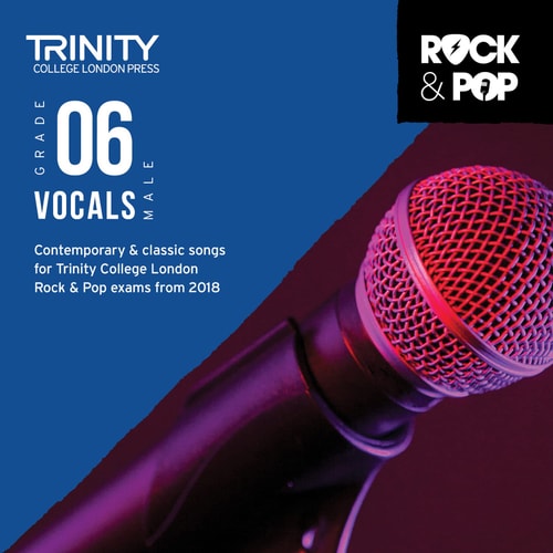 TRINITY ROCK & POP 2018 VOCALS GRADE 6 MALE VOICE CD, de unknown author | portada del libro
