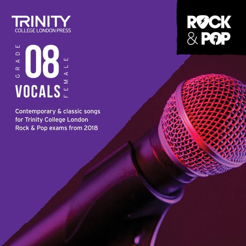 TRINITY ROCK & POP 2018 VOCALS GRADE 8 FEMALE VOICE CD, de Various | portada del libro