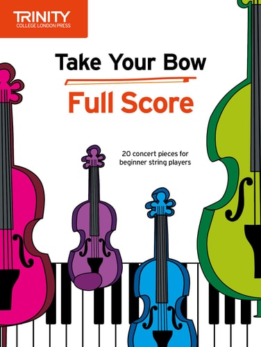 TAKE YOUR BOW FULL SCORE, de Celia Cobb | portada del libro
