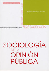 SOCIOLOGÍA DE LA OPINIÓN PÚBLICA, de HERNANDEZ SANCHEZ | portada del libro