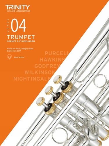 TRUMPET CORNET & FLUGELHORN EXAM PIECES 2019-2022 GRAD, de Trinity College London (approximately 1980- ) | portada del libro