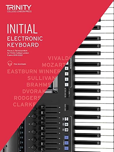 ELECTRONIC KEYBOARD EXAM PIECES & TECHNICAL WORK 2019-, de Trinity College London | portada del libro