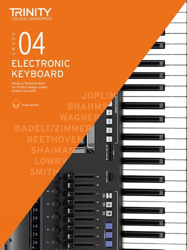 ELECTRONIC KEYBOARD EXAM PIECES & TECHNICAL WORK 2019-, de Andrew Smith | portada del libro