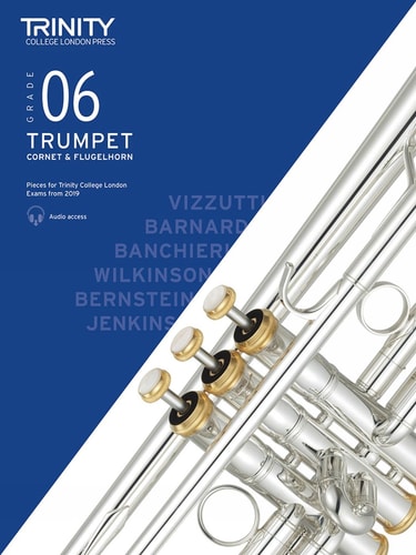 TRUMPET CORNET & FLUGELHORN EXAM PIECES 2019-2022 GRAD, de Trinity College London (approximately 1980- ) | portada del libro