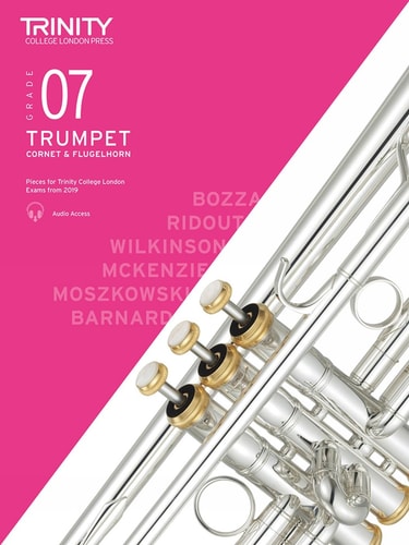 TRUMPET CORNET & FLUGELHORN EXAM PIECES 2019-2022 GRAD, de Trinity College London (approximately 1980- ) | portada del libro