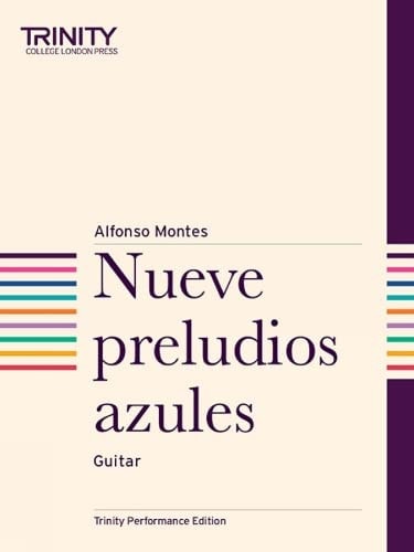 ALFONSO MONTES NUEVE PRELUDIOS AZULES, de Alfonso Montes | portada del libro