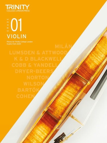 VIOLIN EXAM PIECES 2020-2023 GRADE 1, de Trinity College London | portada del libro