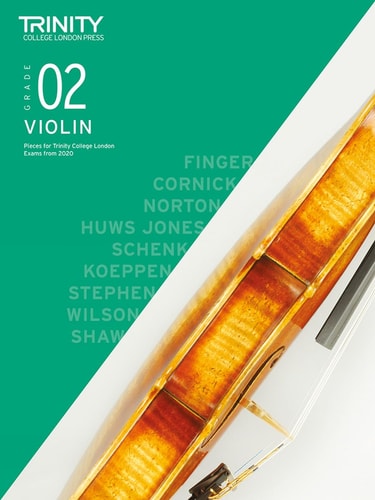 VIOLIN EXAM PIECES 2020-2023 GRADE 2, de Trinity College London | portada del libro