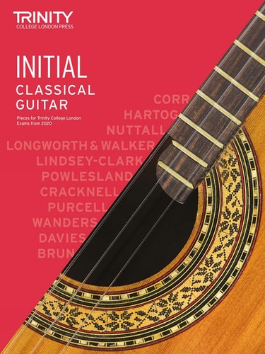 TRINITY COLLEGE LONDON CLASSICAL GUITAR EXAM PIECES 2020-202, de Trinity College London | portada del libro