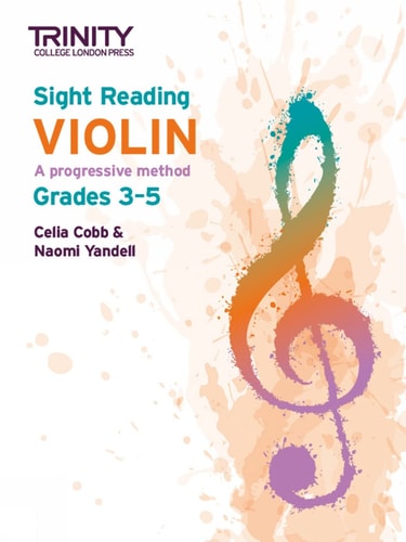 TRINITY COLLEGE LONDON SIGHT READING VIOLIN INITIAL GR, de Celia Cobb | portada del libro