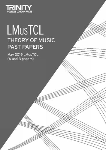 THEORY PAST PAPERS MAY 2019 LMUSTCL, de Trinity College London | portada del libro