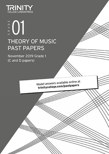 TRINITY COLLEGE LONDON THEORY PAST PAPERS NOV 2019 GR, de Trinity College London | portada del libro