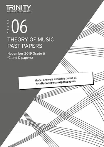 TRINITY COLLEGE LONDON THEORY PAST PAPERS NOV 2019 GR, de Trinity College London | portada del libro