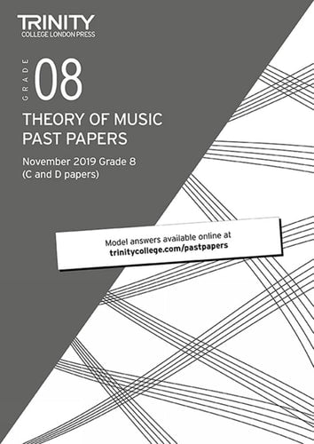 TRINITY COLLEGE LONDON THEORY PAST PAPERS NOV 2019 GR, de Trinity College London | portada del libro