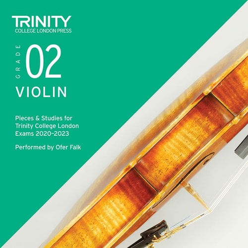 VIOLIN EXAM PIECES 2020-2023 GRADE 2 CD, de Trinity College London | portada del libro