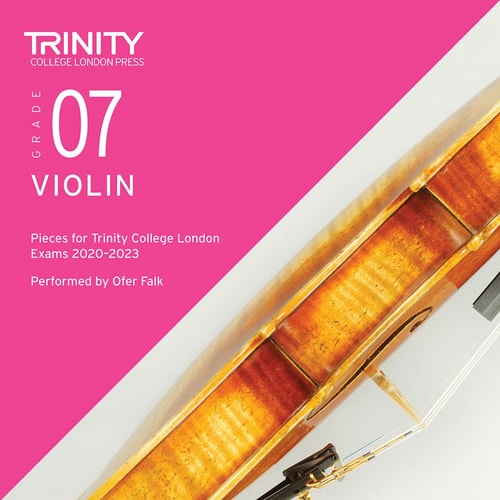 VIOLIN EXAM PIECES 2020-2023 GRADE 7 CD, de Trinity College London | portada del libro