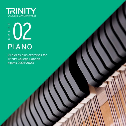 PIANO EXAM PIECES & EXERCISES 2021-2023 GRADE 2 CD, de Trinity College London Press | portada del libro