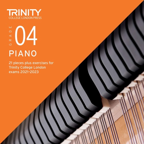 PIANO EXAM PIECES & EXERCISES 2021-2023 GRADE 4 CD, de Trinity College London Press | portada del libro