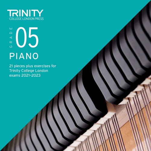 PIANO EXAM PIECES & EXERCISES 2021-2023 GRADE 5 CD, de Trinity College London Press | portada del libro