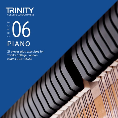 PIANO EXAM PIECES & EXERCISES 2021-2023 GRADE 6 CD, de Trinity College London Press | portada del libro