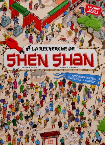 LA RECHERCHE DE SHEN SHAN, de Didier Lévy | portada del libro