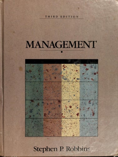 MANAGEMENT 3ªED.TELAXXXX, de ROBBINS | portada del libro